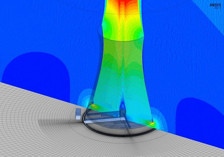 Cooling System & Cooling Tower CFD Analysis