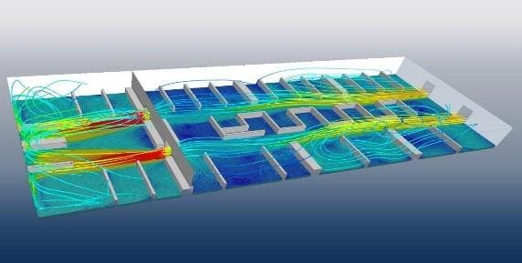 Industrial Ventilation & Fume Extraction CFD Analysis